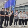 쇼다운 국가대표선수단, 7일간 여정 마치고 귀…